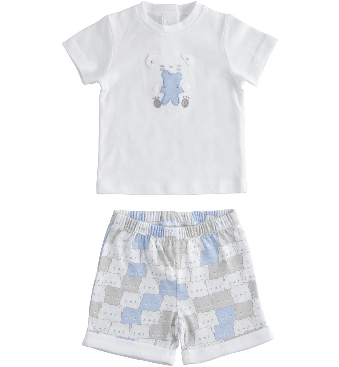 12-18 months New 100% Organic Cotton Outfit - T-shirt and Shorts 