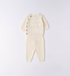 Completo neonati in tricot PANNA Minibanda