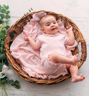 Baby girl blanket Minibanda