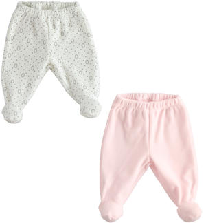 Set pantaloni neonato ROSA Minibanda