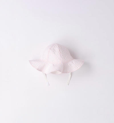 Cappello mare neonata ROSA Minibanda