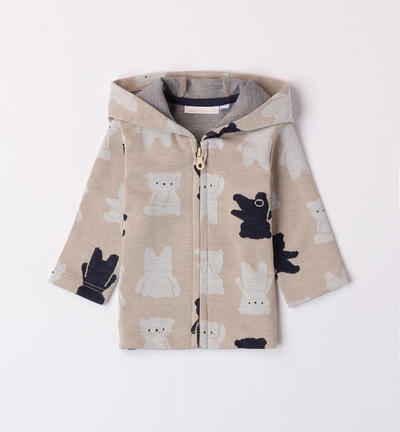 Sweatshirt with bears BEIGE Minibanda