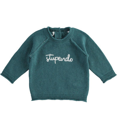 Maglione per neonato BLU Minibanda