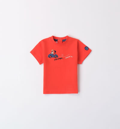 Minibanda T-shirt for boys ORANGE Minibanda