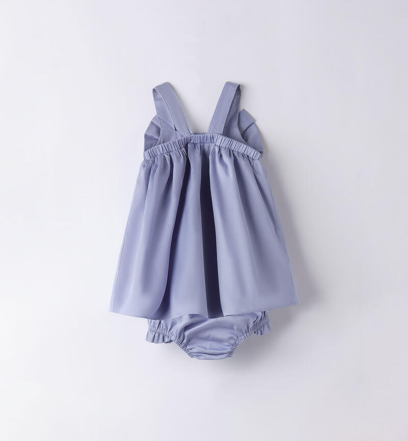 Two-piece dress for girls AZZURRO-3661