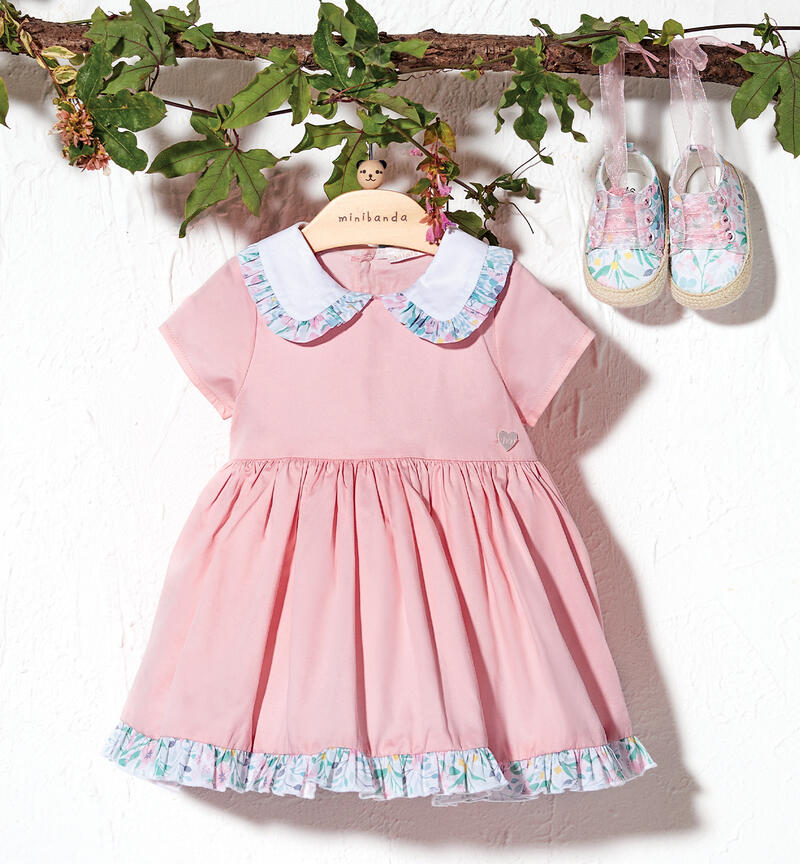 Girls' summer dress LT.PINK-2732
