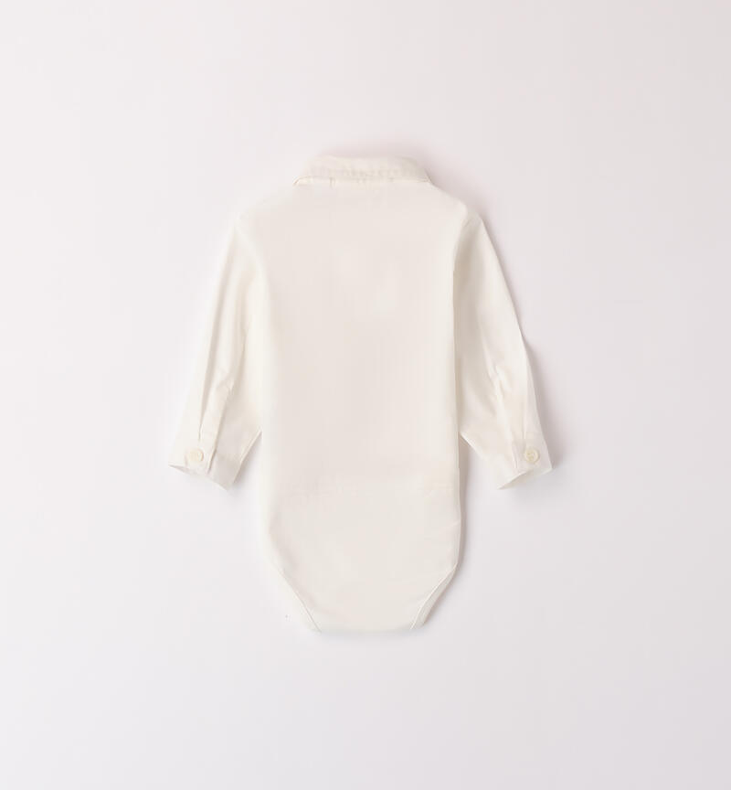 Body camicia neonato PANNA-0112