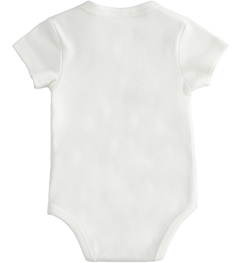 Body neonato manica corta da 0 a 24 mesi Minibanda PANNA-0112
