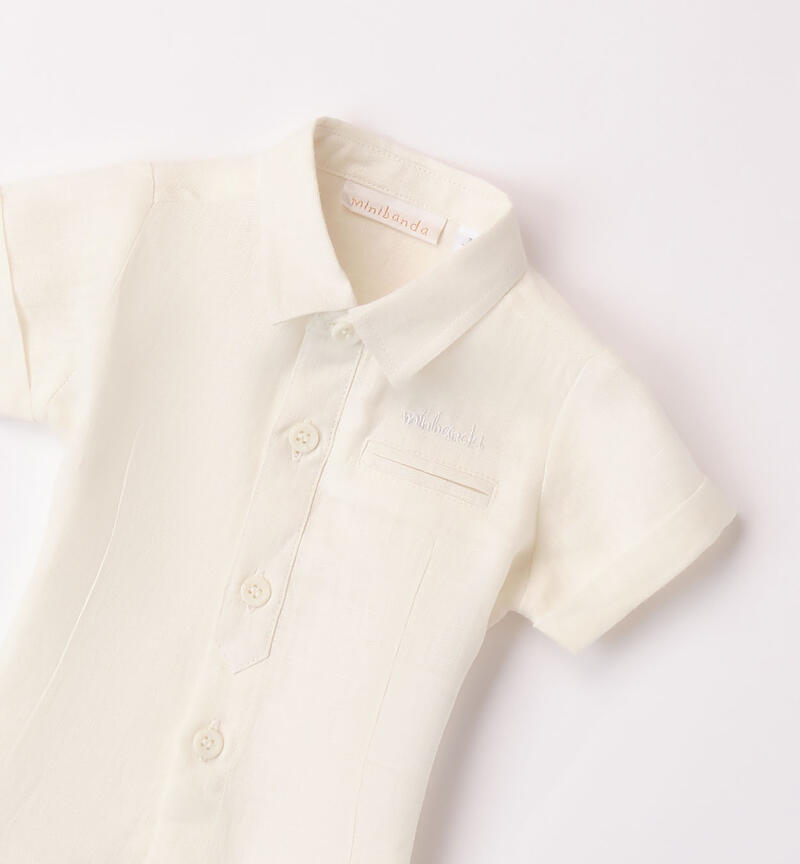 Boys' short-sleeved shirt PANNA-0112