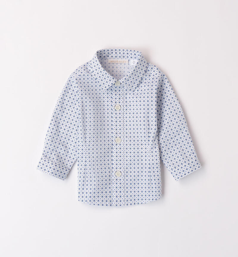 Boys' elegant shirt PANNA-MULTICOLOR-6094