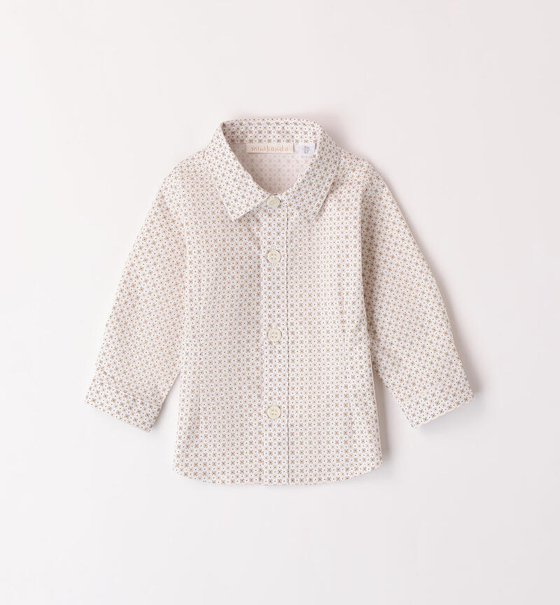 Boys' elegant shirt PANNA-MULTICOLOR-6095