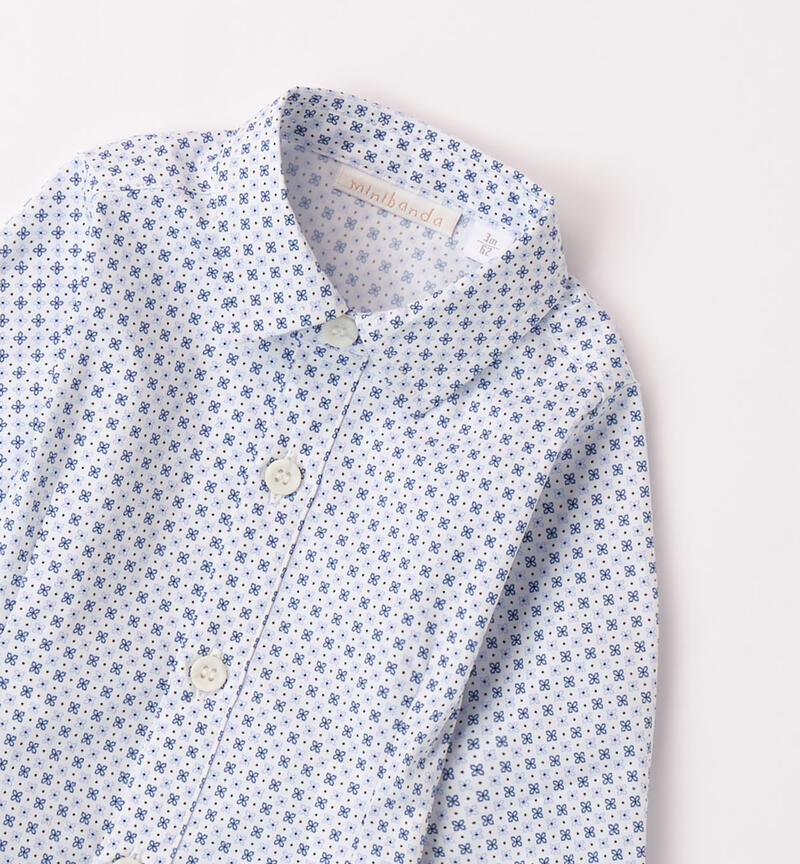 Boys' elegant shirt PANNA-MULTICOLOR-6094