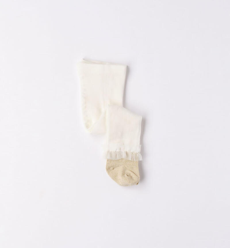 Minibanda tights for baby girls from 0 to 24 months ORO-1154