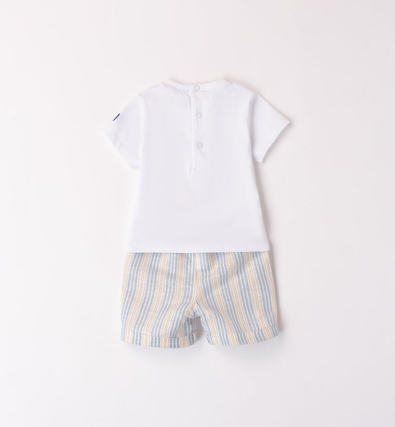 Boys' two-piece outfit BIANCO-0113