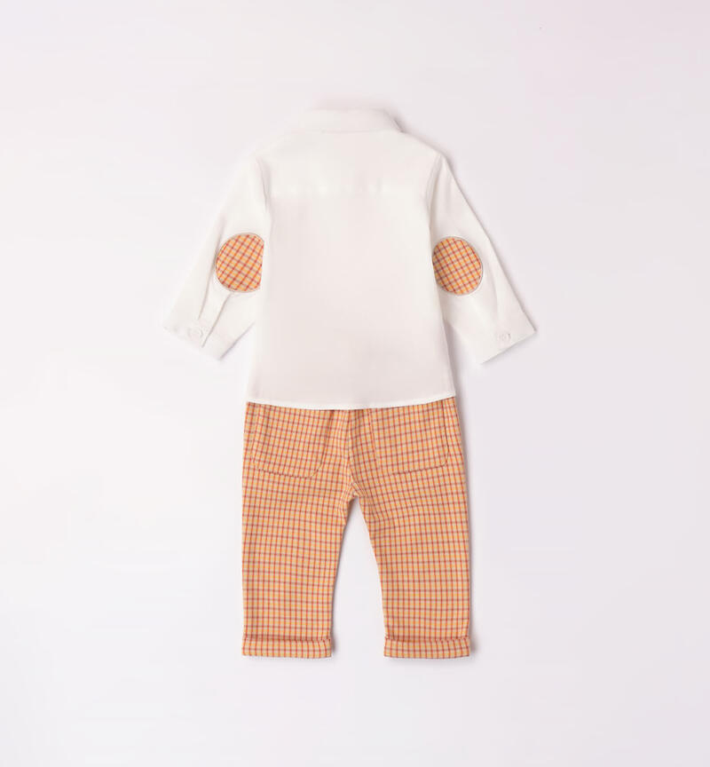 Minibanda outfit with shirt for boys aged 1 to 24 months PANNA-0112