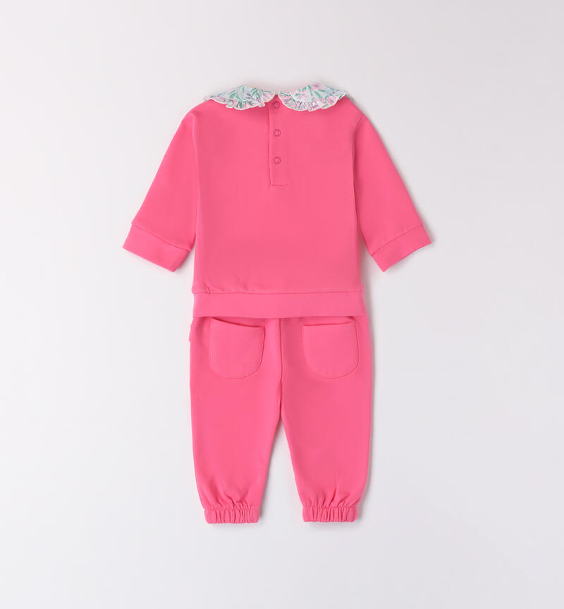 Girls' two-piece outfit FUXIA-2431