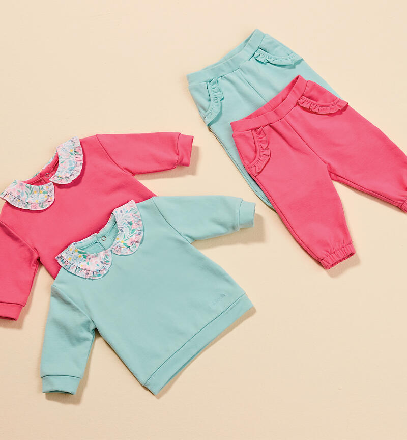 Girls' two-piece outfit FUXIA-2431