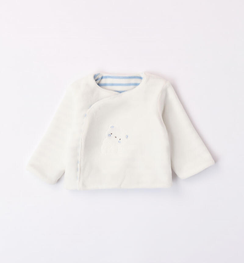 Minibanda sweatshirt for baby boys from 0 to 18 months AZZURRO-3862