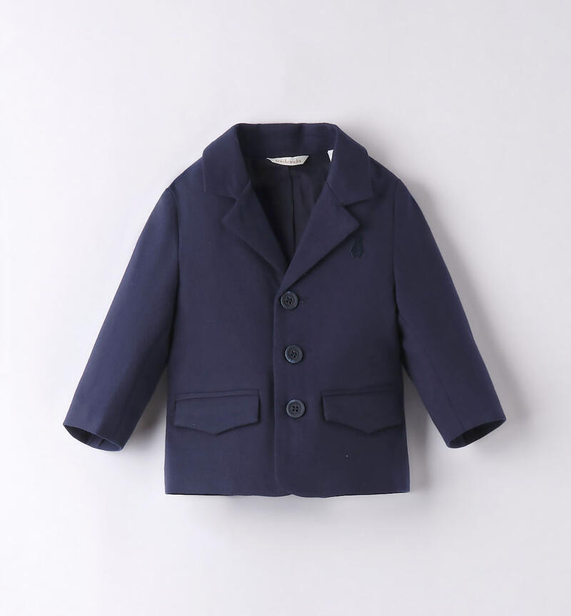 Minibanda elegant jacket for boys, from 1 to 24 months BLU-BLU-8028