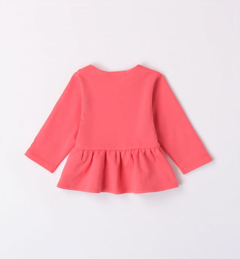 Minibanda jacket for girls from 1 to 24 months CORAL-2151