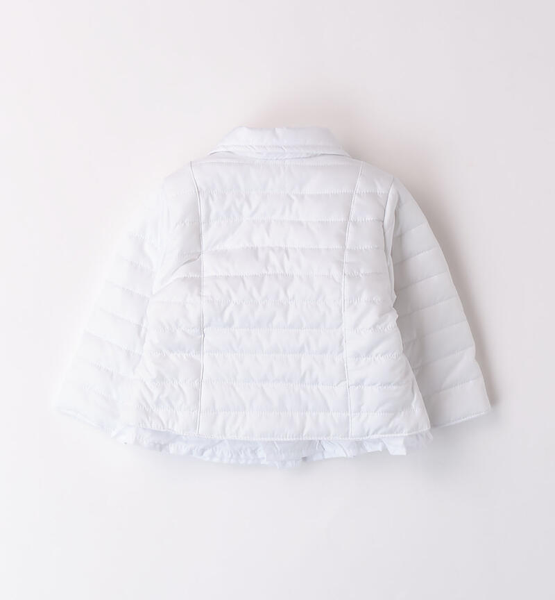 Girls' 100 gram padded jacket BIANCO-0113