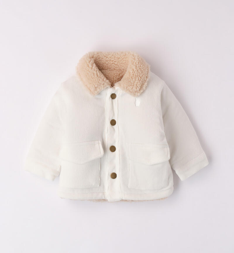 Minibanda reversible coat for boys from 1 to 24 months PANNA-0112