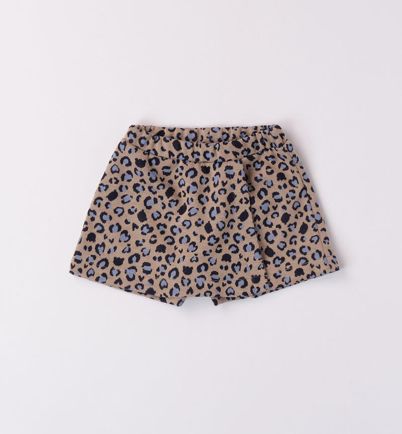 Minibanda animal print shorts for girls from 1 to 24 months AVION-3621