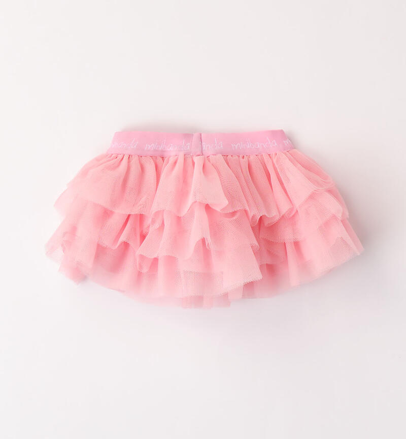 Girls' tulle skirt LT.PINK-2732