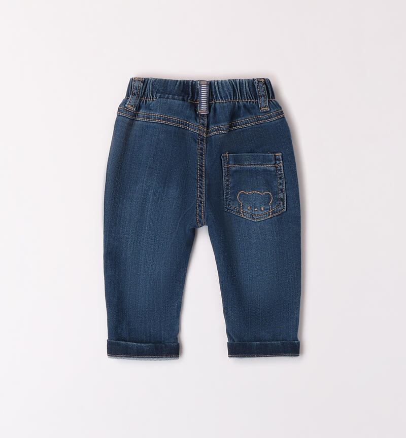 Jeans per bimbo STONE WASHED-7450