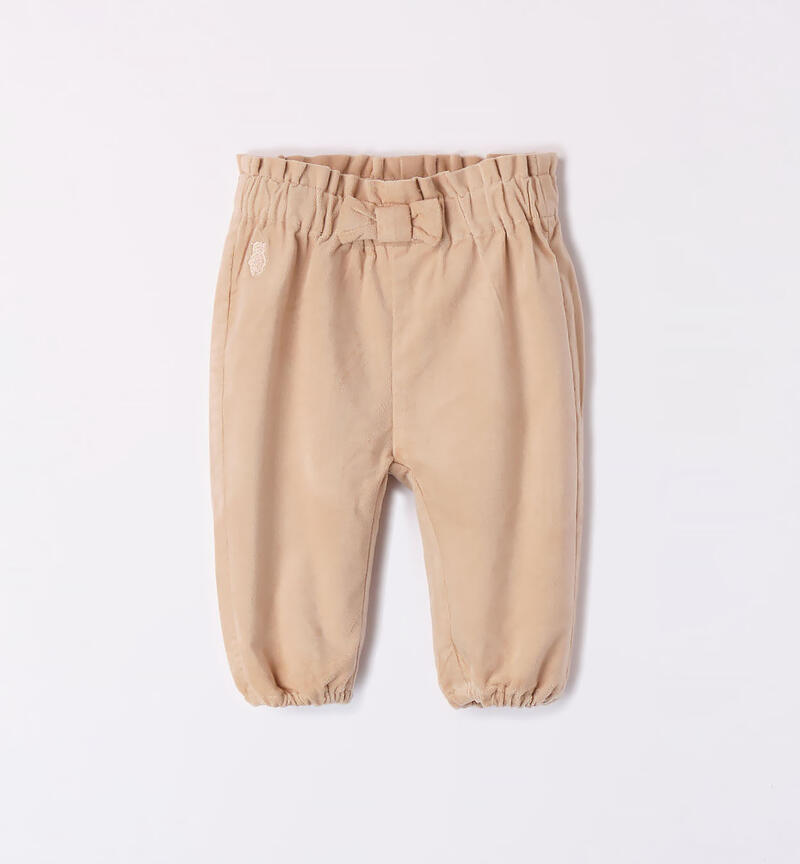 Pantaloni cargo bimba da 1 a 24 mesi Minibanda BEIGE-0924