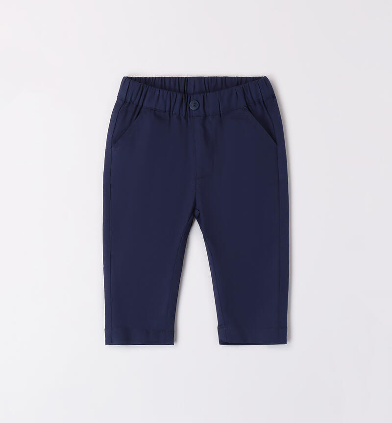 Boys' formal trousers BLU CHIARO-3584