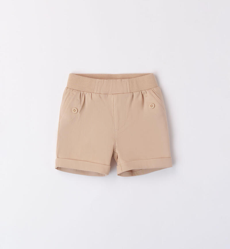 Pantaloni corti per bimbo BEIGE-0924