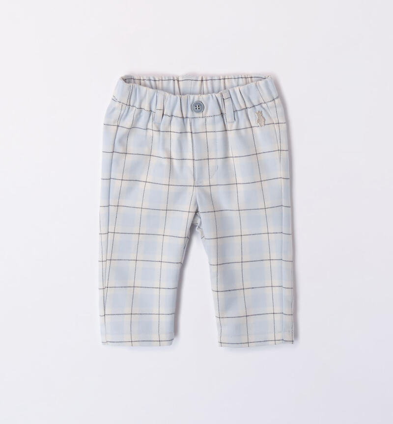 Pantaloni eleganti bimbo da 1 a 24 mesi Minibanda GRIGIO PERLA-0511