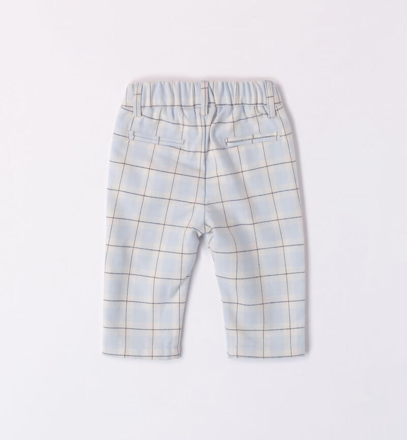 Minibanda elegant trousers for boys, from 1 to 24 months GRIGIO PERLA-0511