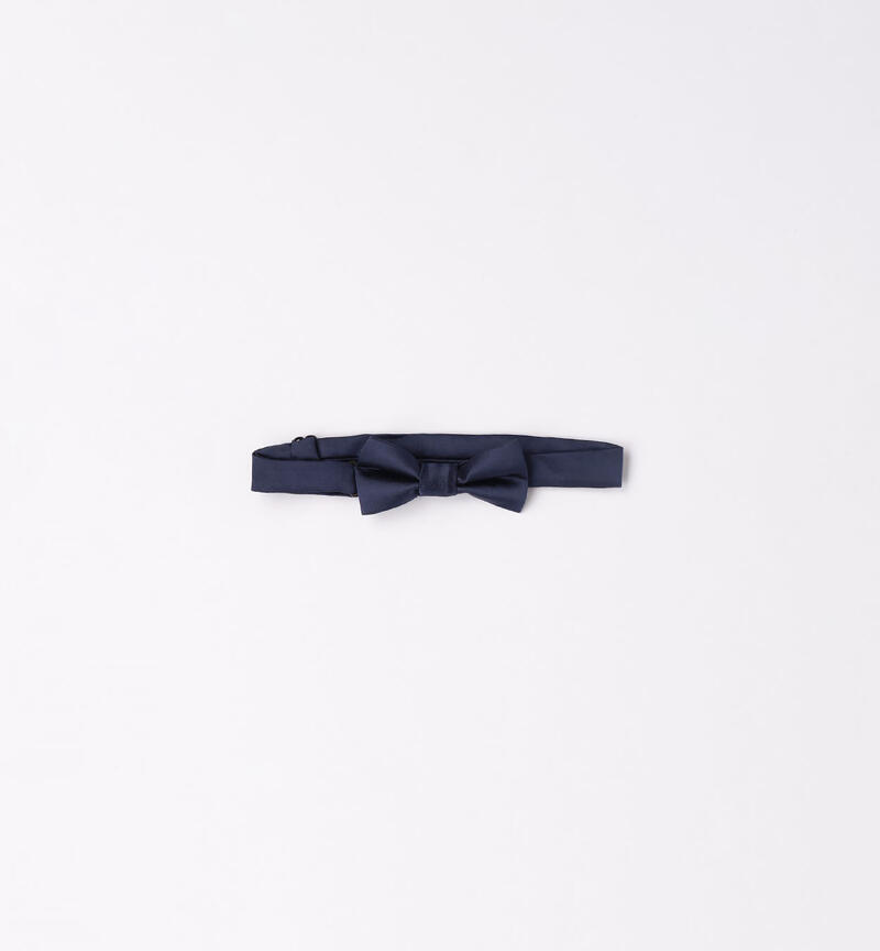 Minibanda blue bow tie for baby boys from 0 to 24 months  NAVY-3854