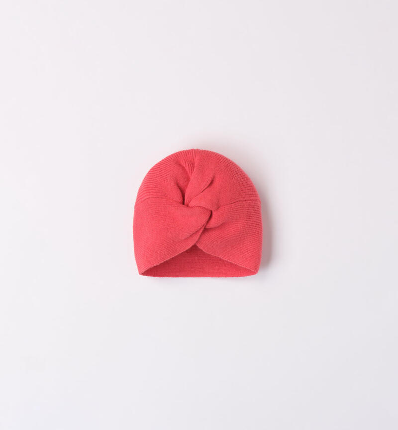 Minibanda unusual hat for baby girls from 1 to 24 months CORAL-2151
