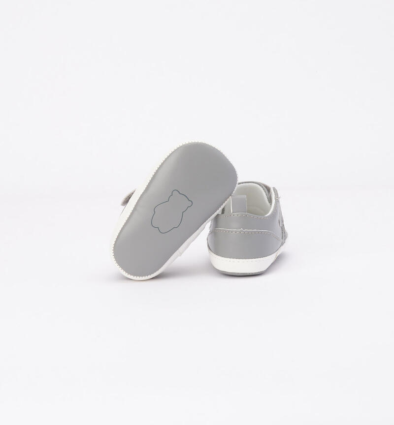 Minibanda grey shoes for baby boys from 0 to 24 months GRIGIO PERLA-0511