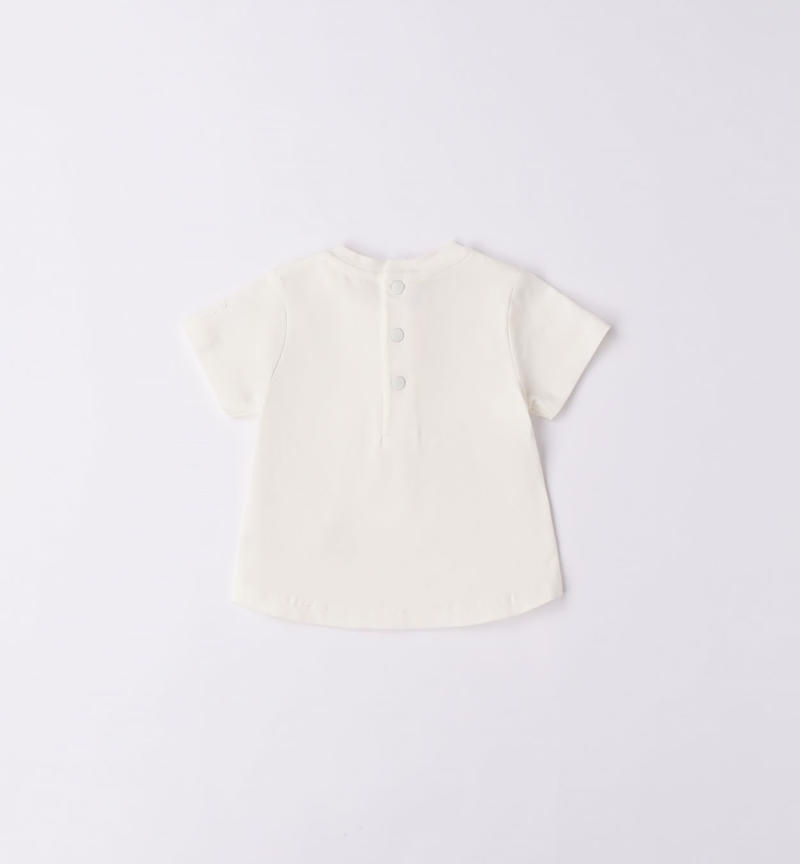 Minibanda T-shirt with appliqué detail for boys, from 1 to 24 months PANNA-0112