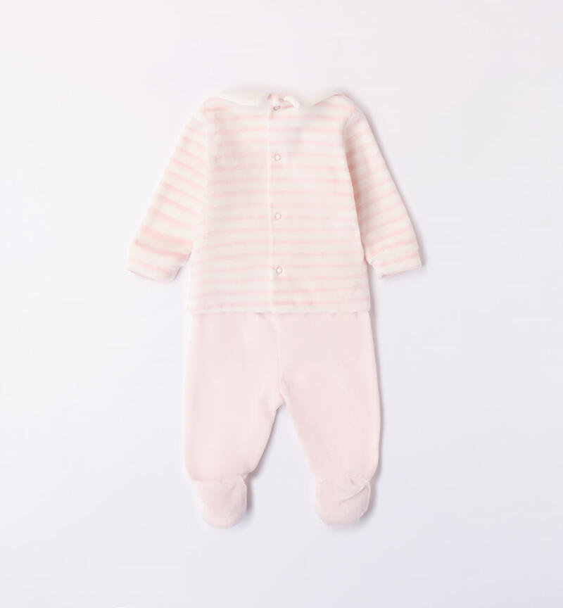 Minibanda two-piece sleepsuit for baby boys from 0 to 18 months ROSA-2512