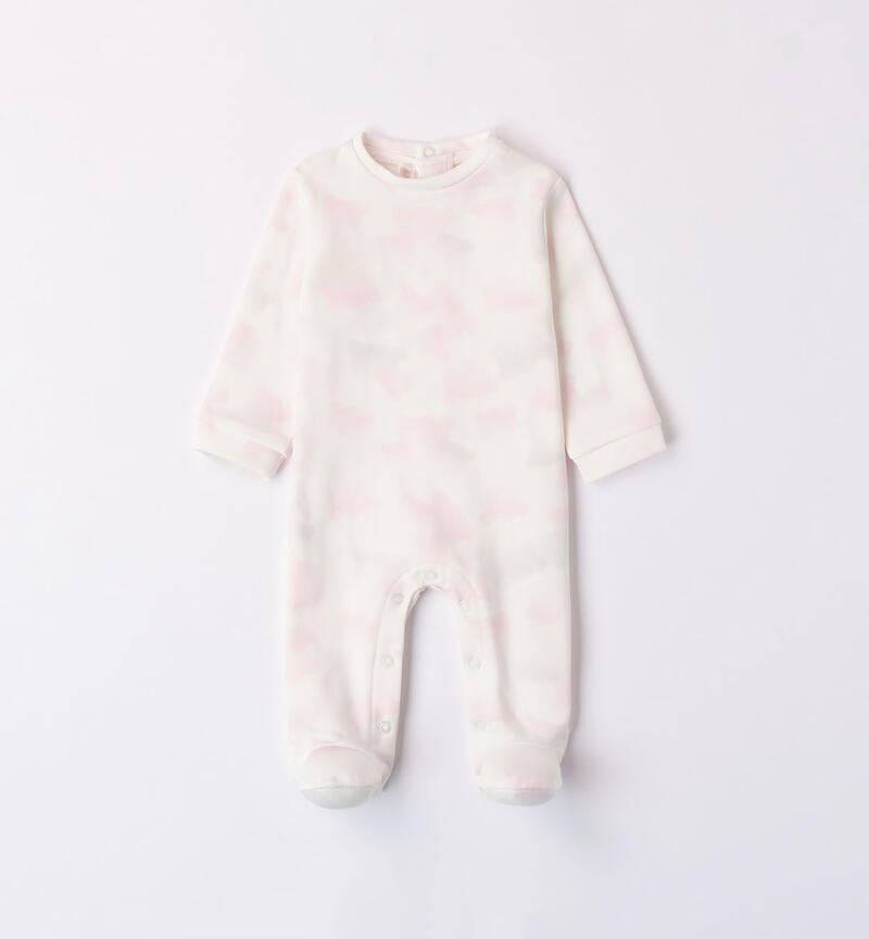 Minibanda rganic cotton sleepsuit for baies from 0 to 18 months PANNA-MULTICOLO-6WN4