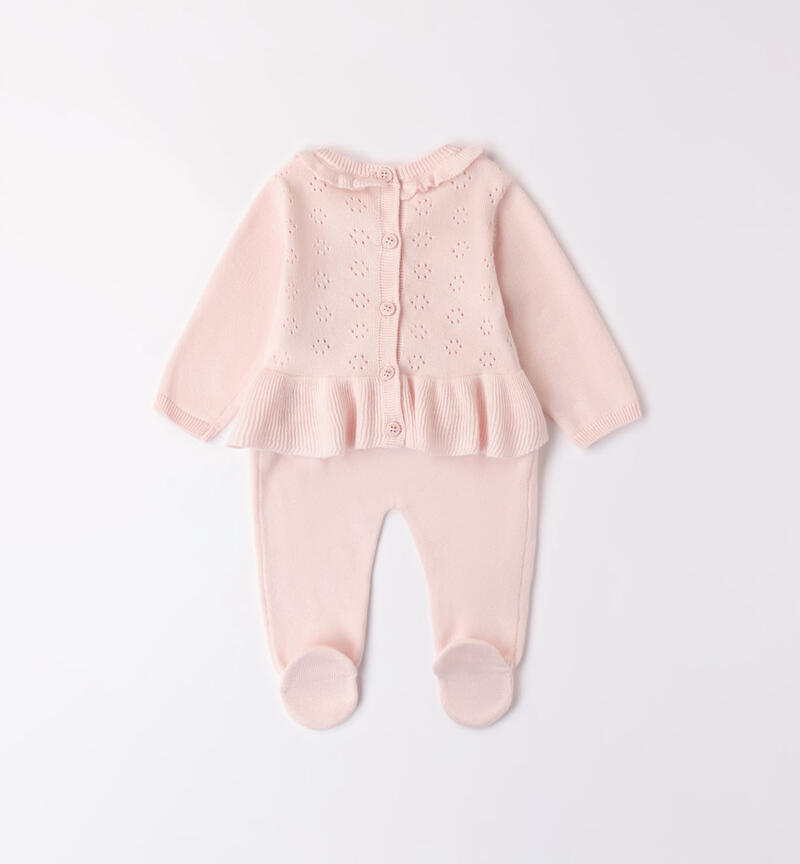 Two-piece outfit for baby girls ROSA-2512