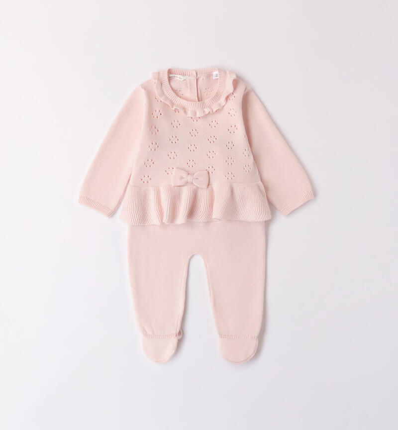 Two-piece outfit for baby girls ROSA-2512